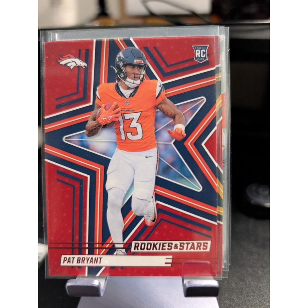 2025 Panini Rookies & Stars Pat Bryant RC #168 Denver Broncos Football Card